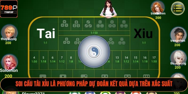 Soi Cầu Tài Xỉu - Bí Quyết Dự Đoán Chuẩn Xác Tại 789P 1 Soi cầu tài xỉu là phương pháp dự đoán kết quả dựa trên xác suất